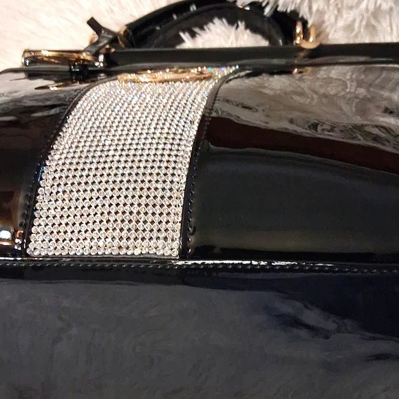 Julia & Michael EUC Patent Handbag - Picture 6 of 16